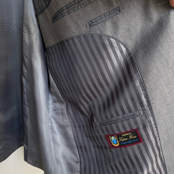 Gray Suit Coat NWT - Picture 5 of 8